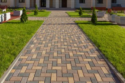 Brick Hardscape Construction in Greenwich, CT